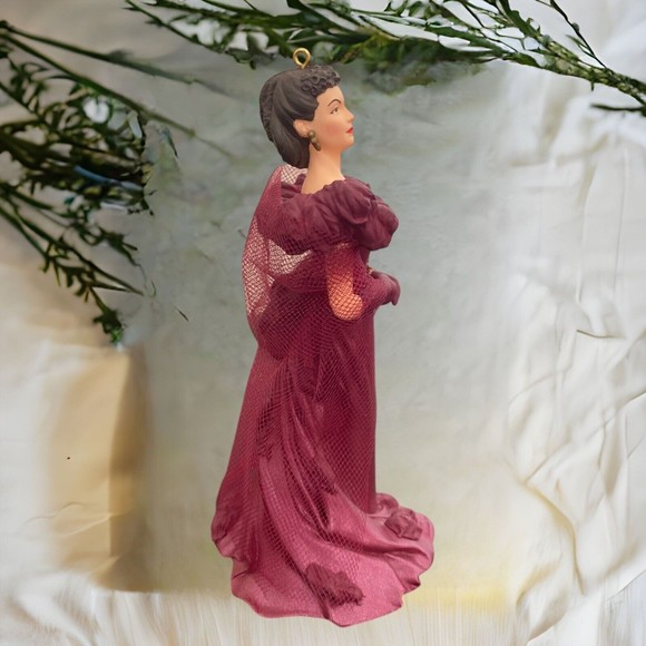 Hallmark 1997 Keepsake Ornament Scarlett O'Hara #1 Series Gone with the Wind Box - Picture 5 of 8